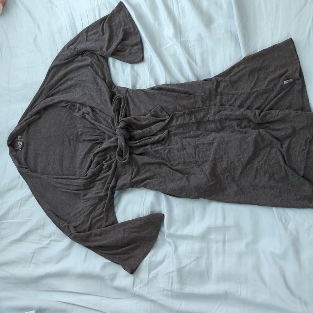 Dark gray DKNY robe